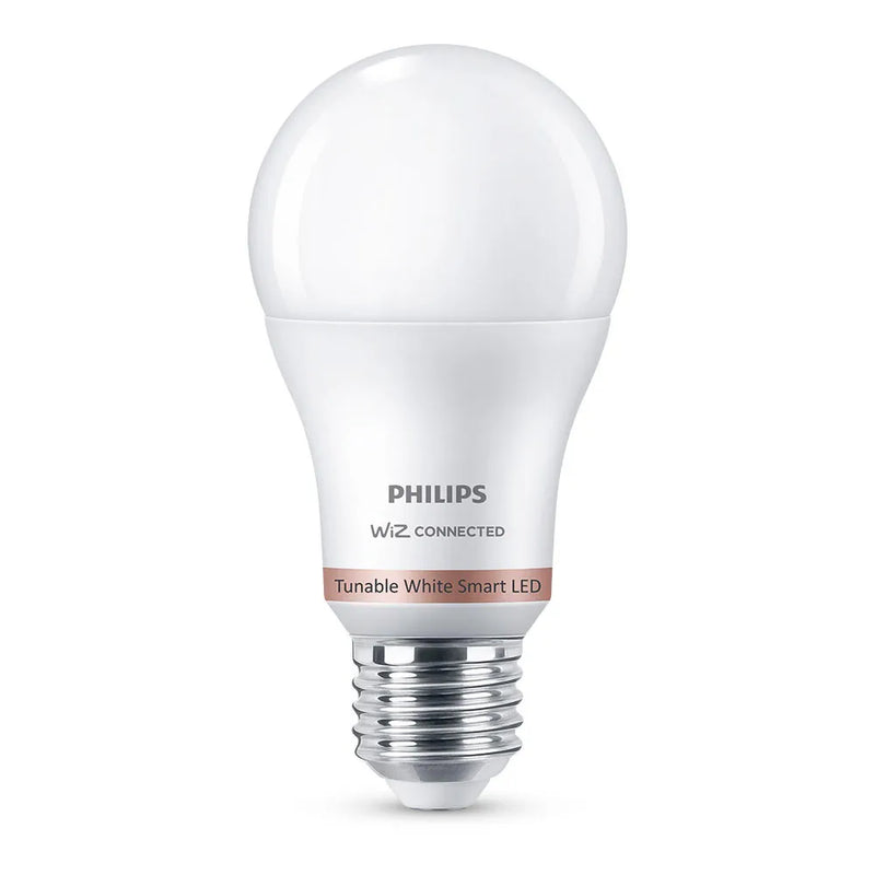 Philips Bombilla LED smart WiZ standard E27 60W 2700-6500K 806lm 927-65 WiFi 372429