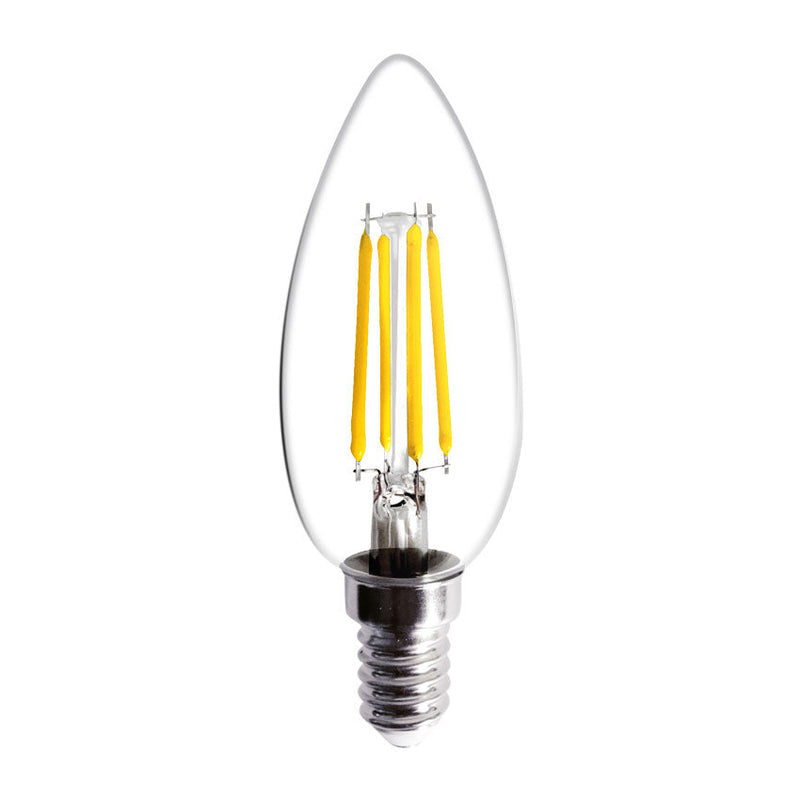 LDV Bombilla LED filamento VELA C35 CLARA 6W E14 600LM 4000K 10350601NW