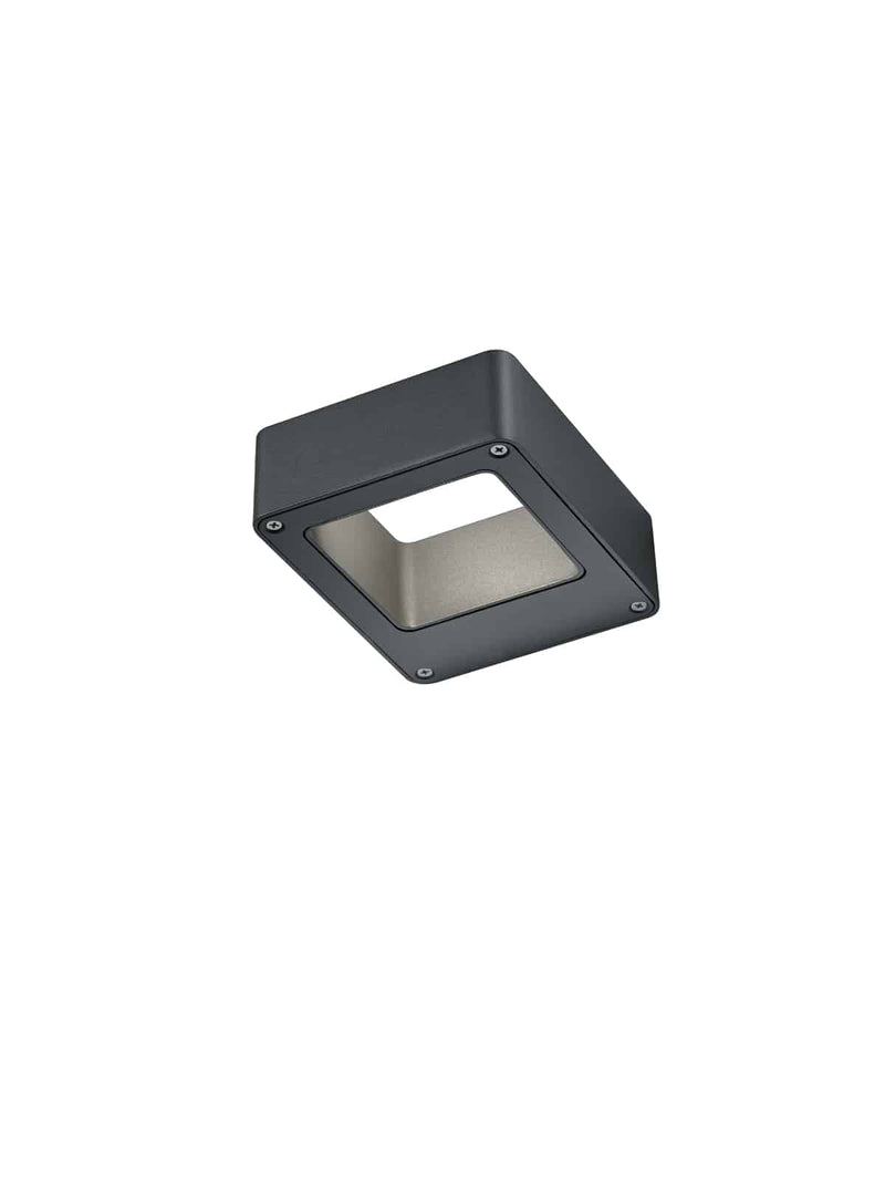 Trio Reno Aplique de pared exterior LED de aluminio antracita 220760142