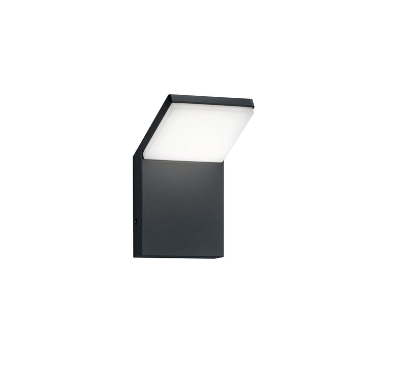 Trio Pearl Aplique de pared exterior LED de aluminio antracita 221160142