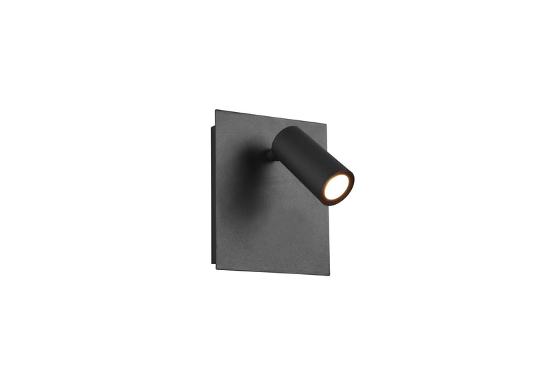 Trio Tunga Aplique de pared exterior LED de aluminio antracita 222960142