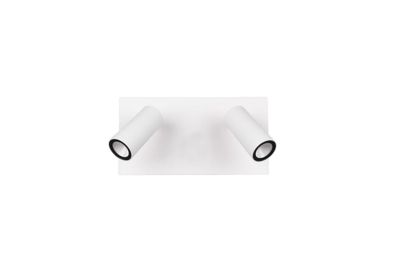 Trio Tunga Aplique de pared exterior LED de aluminio estera blanca 222960231