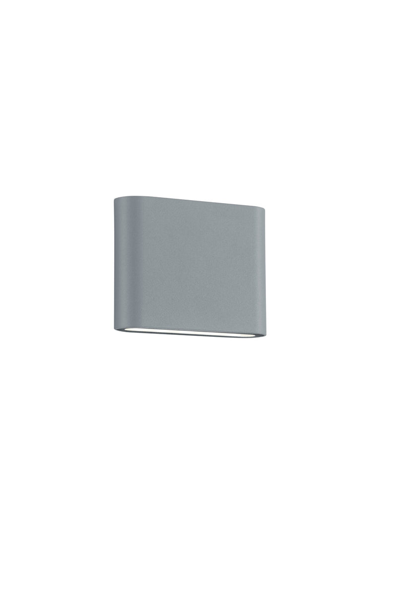 Trio Thames Ii Aplique de pared exterior LED de aluminio titán 227560287