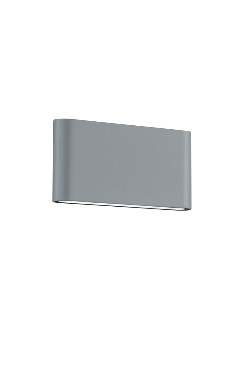 Trio Thames Ii Aplique de pared exterior LED de aluminio titán 227660287