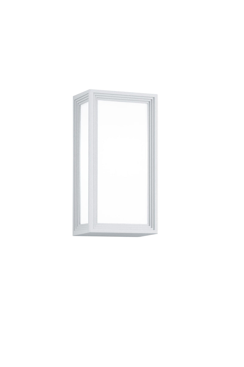 Trio Timok Aplique de pared exterior LED de aluminio blanco 228060101