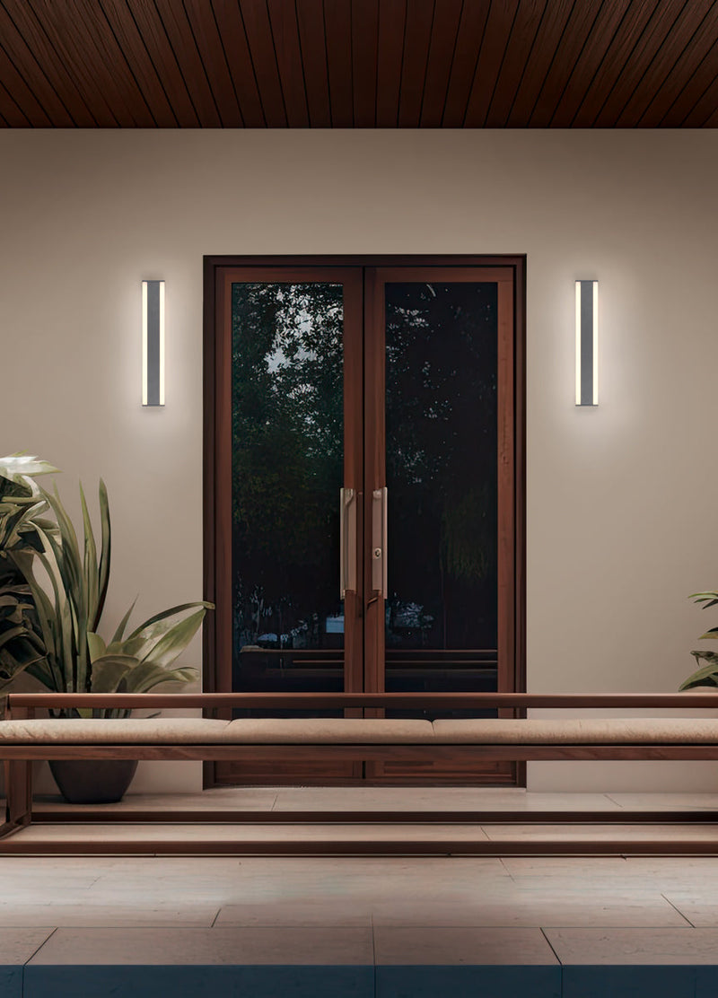 Trio DAWSON Aplique de exterior LED antracita 8W 246360242