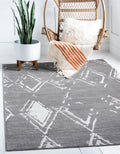 Jakobe - Faded Diamond Pattern Area Rug