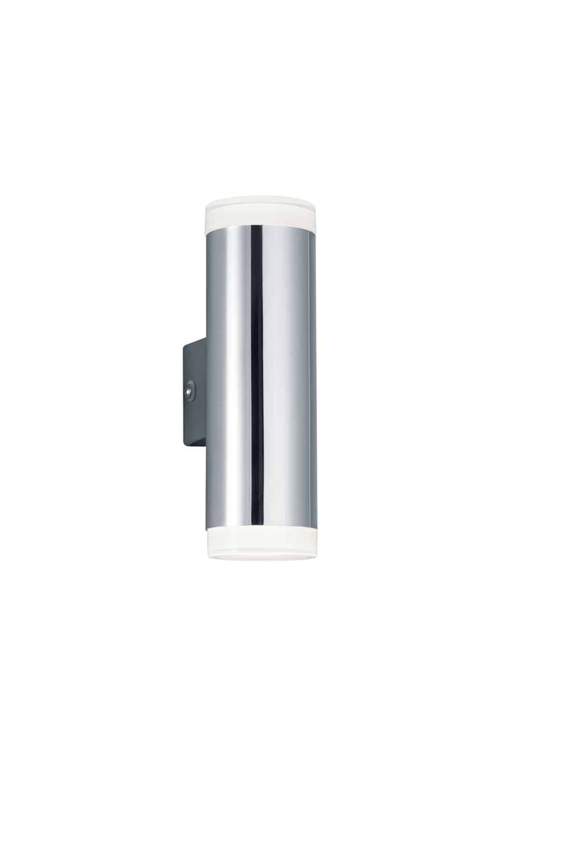 Trio Ray Aplique de pared LED de plástico cromo 283110206