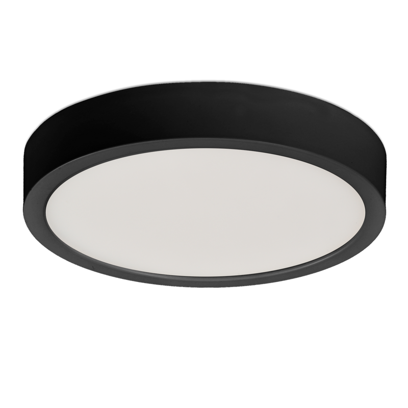 ACB Kore Plafón 3435/14 Negro Texturado, LED 12W 4000K 950lm, CRI90 CL.II, LED integrado P3435210N