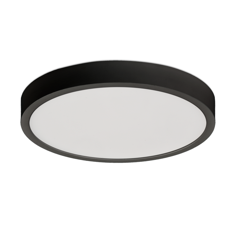 ACB Kore Plafón 3435/19 Negro Texturado, LED 18W 4000K 1450lm, CRI90 CL.II, LED integrado P3435310N