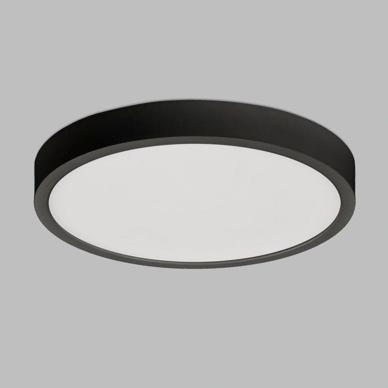 ACB Kore Plafón 3435/19 Negro Texturado, LED 18W 3000K 1450lm, CRI90 CL.II, LED integrado P3435300N