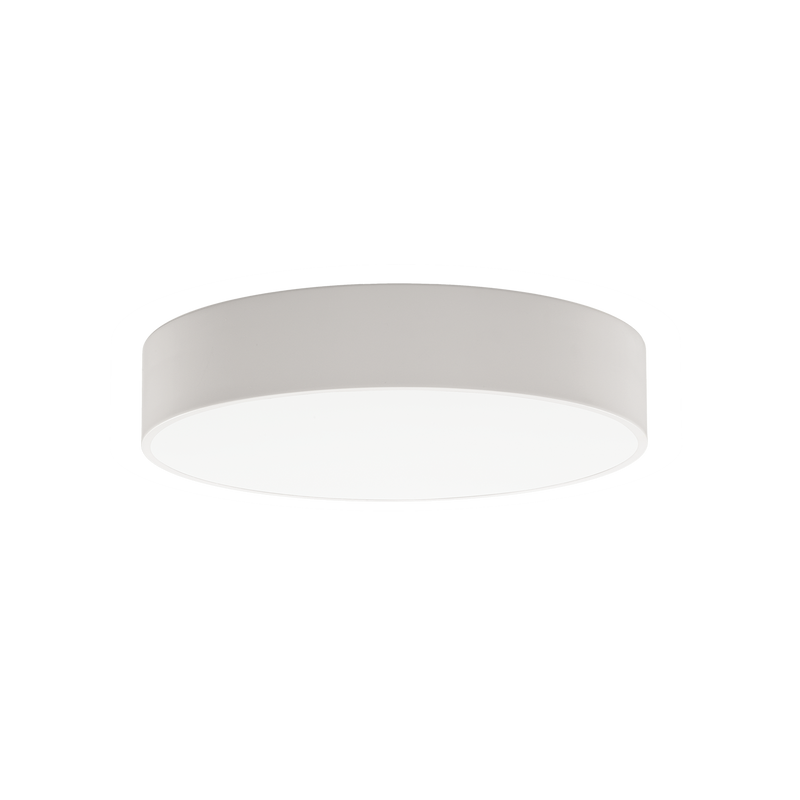 ACB Isia Plafón 3453/40 Blanco Texturado, LED 40W 3660lm, CRI90 CL.I, LED integrado, Kelvin 3000K-4000K Slide Switch P3453070B