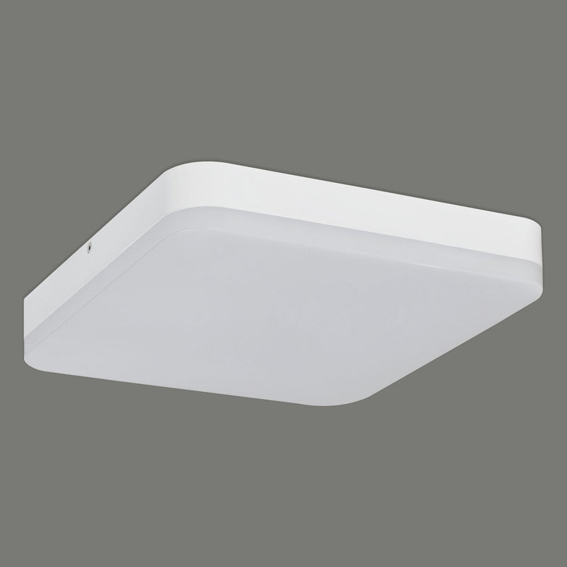 ACB Square Plafón 3512/28 Blanco, LED 24W 1989lm, CRI90 CL.II IP54, LED integrado, Regulable Kelvin P351213B