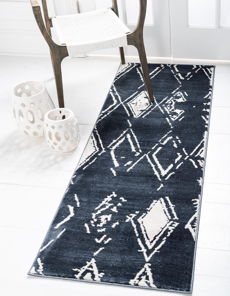 Jakobe - Faded Diamond Pattern Area Rug