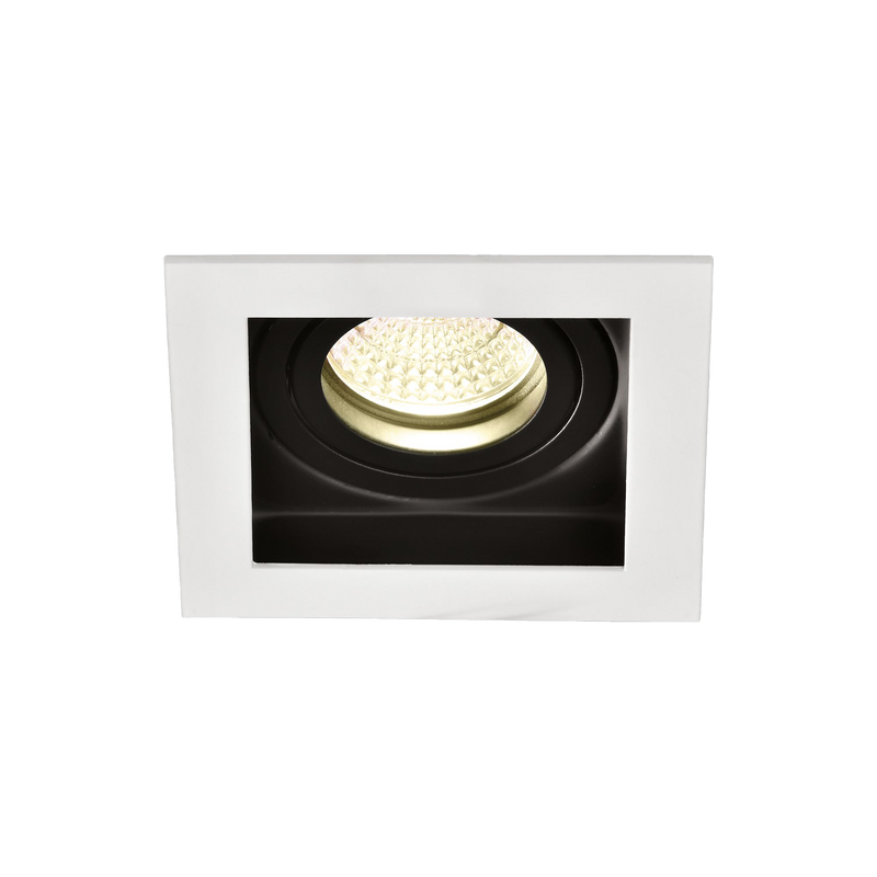 ACB San Empotrable 3679/1 Blanco, LED GU10 8W, CL.II P36791B