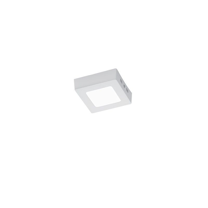 Trio Zeus Plafón LED de aluminio blanco 657110601