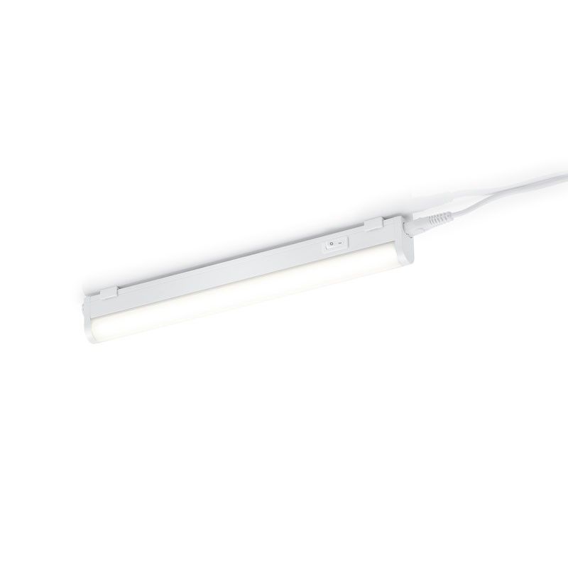 Trio Ramon Aplique de pared LED de plástico blanco 273070401