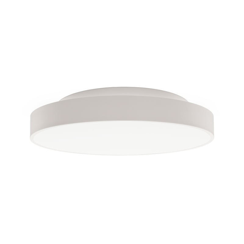 ACB Lisboa Plafón 3851/60 Blanco Texturado, LED 60W 4000K 5490lm + 8W 4000K 735lm, CRI90 CL.I, LED integrado P385161B