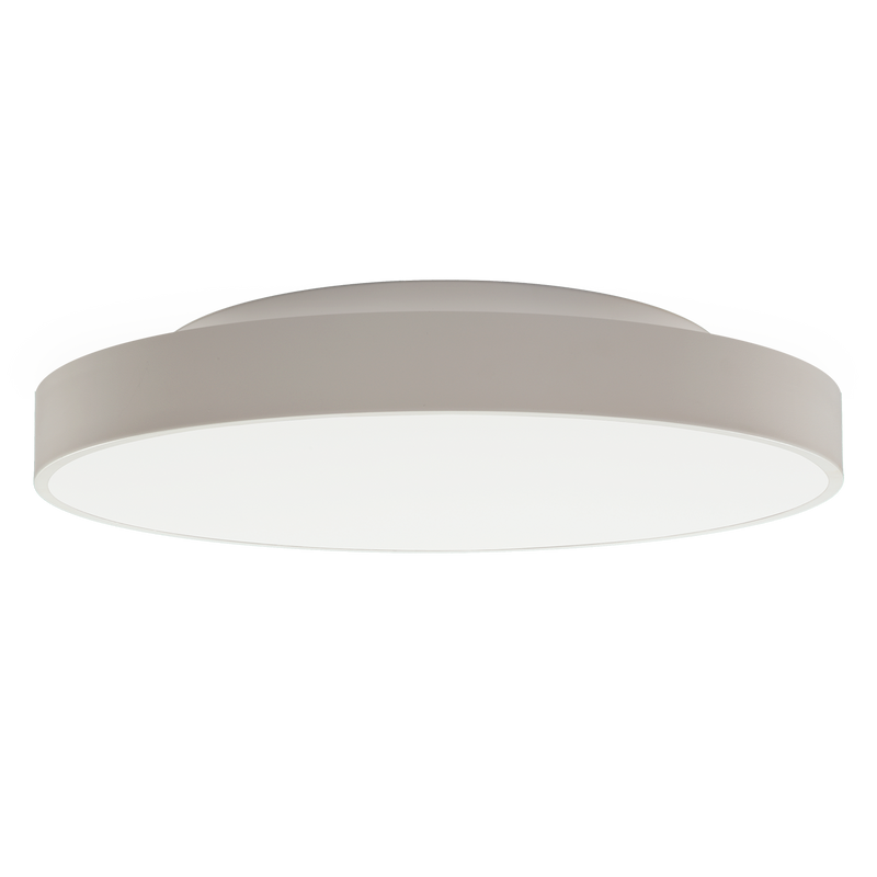 ACB Lisboa Plafón 3851/80 Blanco Texturado, LED 80W 3000K 7320lm + 12W 3000K 915lm, CRI90 CL.I, LED integrado, Casambi P385180BCA