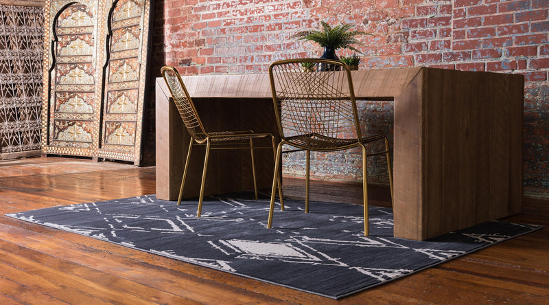 Jakobe - Faded Diamond Pattern Area Rug