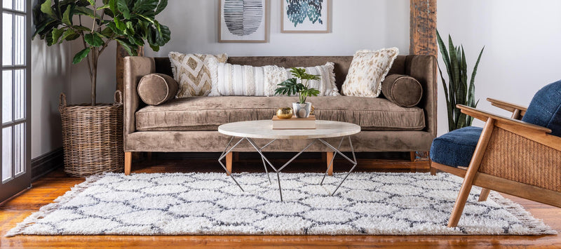 Broderick - Modern Pattern Shaggy Area Rug