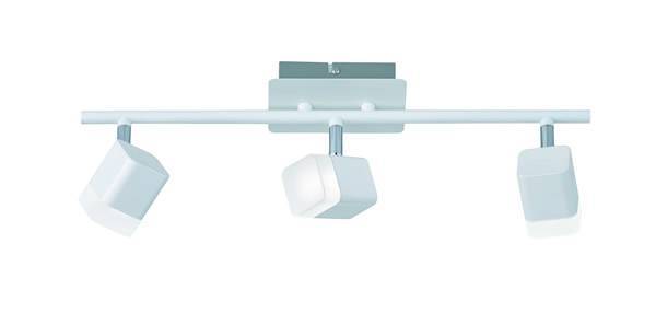 Trio Roubaix Foco LED de metal estera blanca R82153131