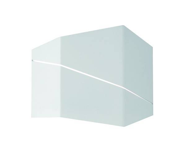 Trio Zorro Aplique de pared LED de metal estera blanca 223210131