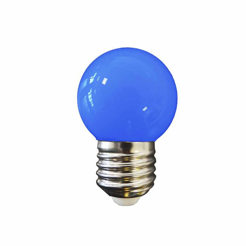 Elektro3 BOMBILLA ESFERICA LED E27 1,5W 80 LM AZUL EDM