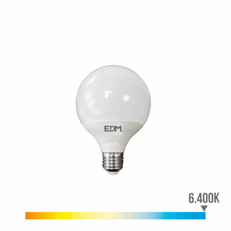 Elektro3 BOMBILLA GLOBO Ø 95MM LED 10W E27 6.400K LUZ FRIA EDM