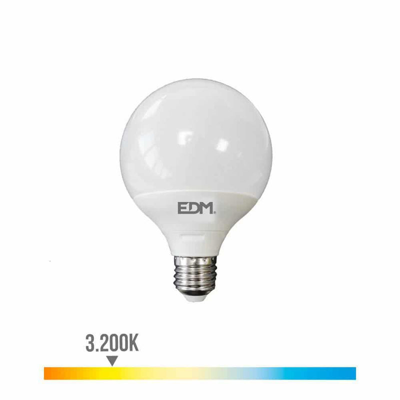 Elektro3 BOMBILLA GLOBO Ø 125MM LED15W E27 3.200K LUZ CALIDA EDM