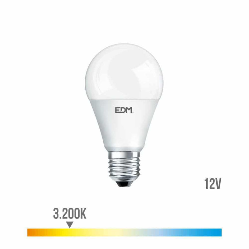 Elektro3 BOMBILLA STANDARD LED - SMD - E27 - 10W - ---12V--- - 810 LUMENS - 3200K - LUZ CALIDA - EDM