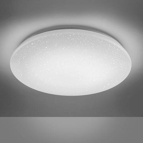 Trio Nalida Plafón LED de plástico blanco 656090100