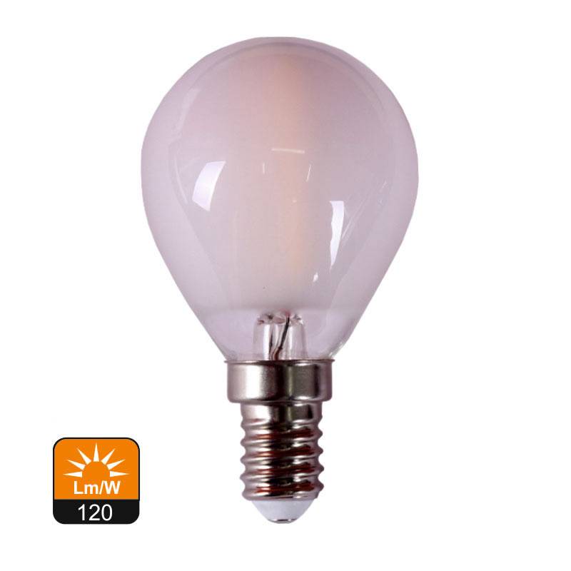 RSR 0464M Bombilla Esférica LED P45 Mate 4W,  E14 4000K