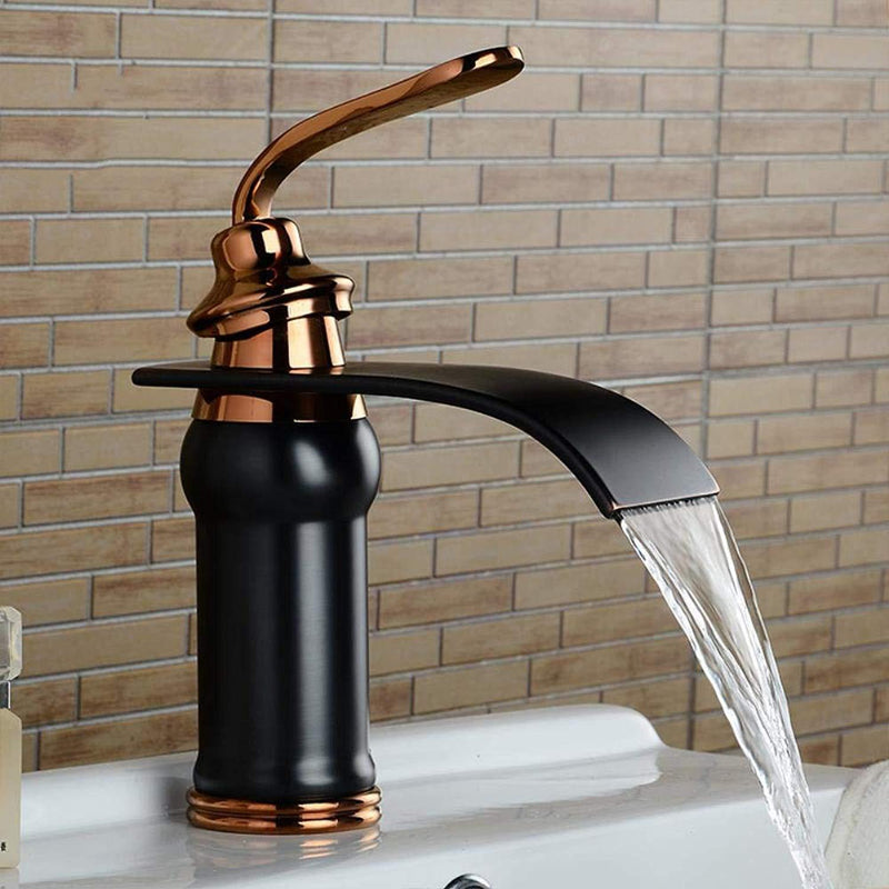 Ames - Vintage Brass Waterfall Faucet