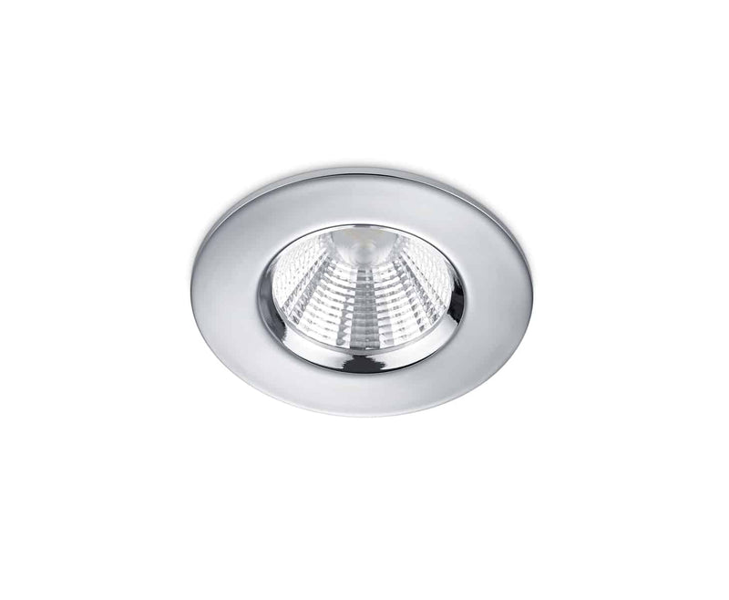 Trio Zagros Empotrable LED de metal cromo 650710106