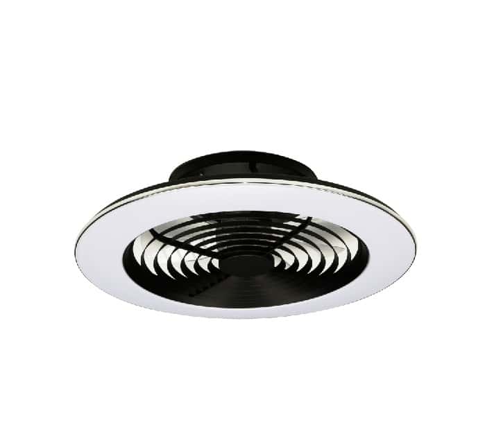 Mantra Alisio Xl Plafón LED 95W Ventilador 58W negro 7492