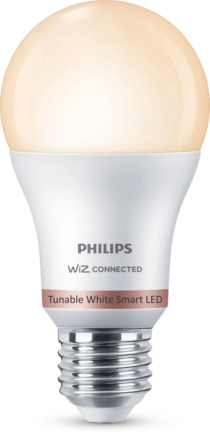 Philips Bombilla LED smart WiZ standard E27 60W 2700-6500K 806lm 927-65 WiFi 372429