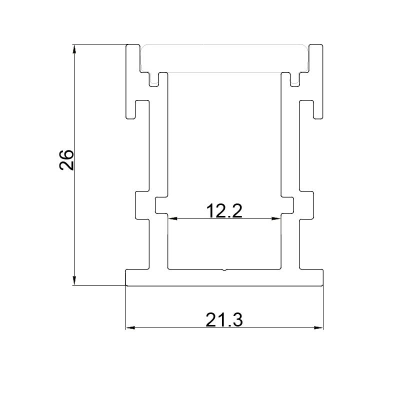 Mantra Tiras Led Strips  gris 8064