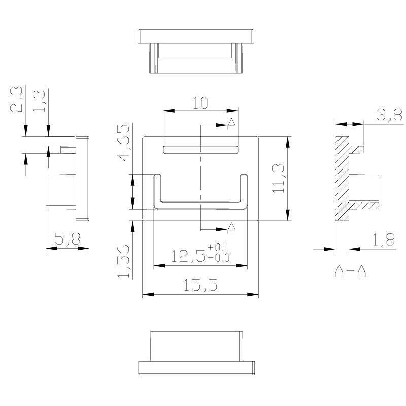 Mantra Tiras Led Strips  gris 8072