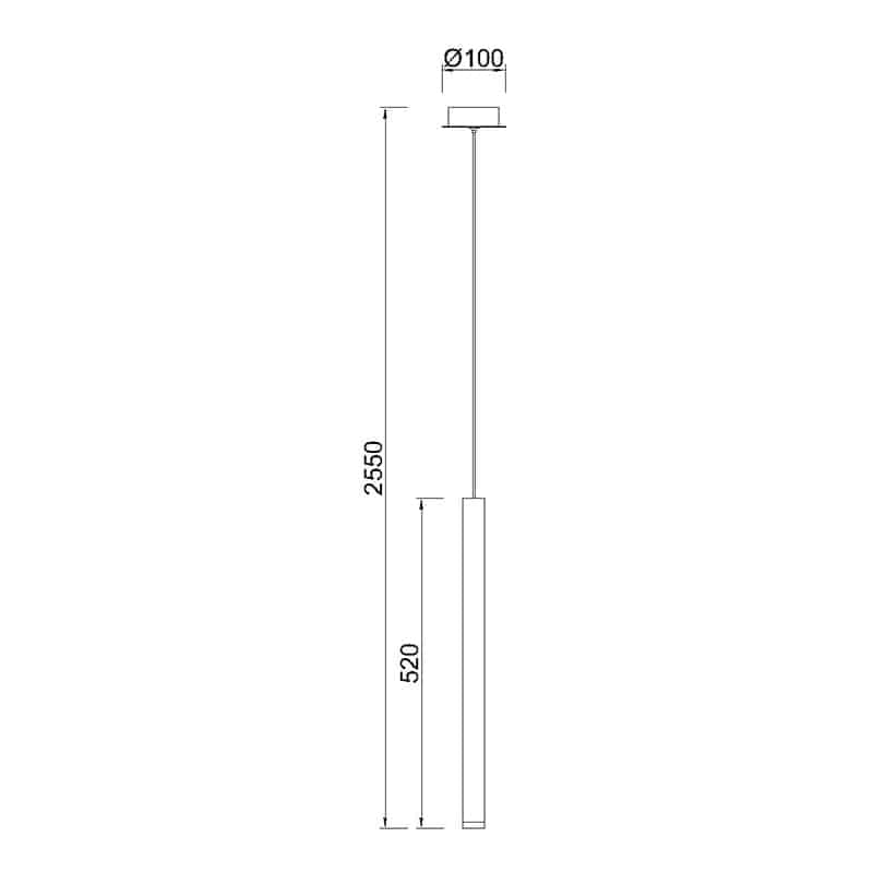 Mantra Cala Lámpara LED  6W 3000K marrón 8081