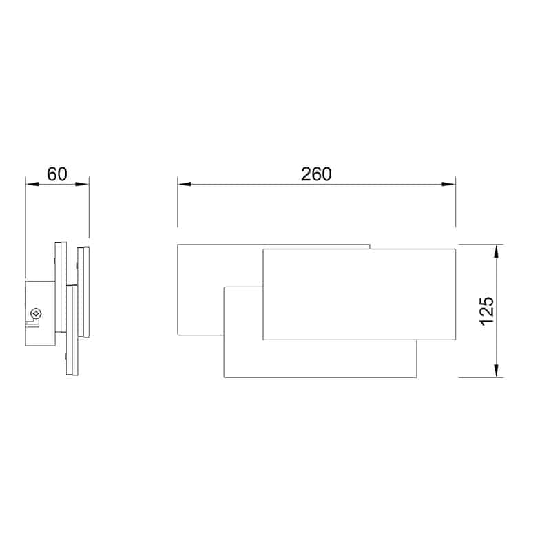 Mantra Tahiti Xl Aplique LED 12W 3000K blanco 8089