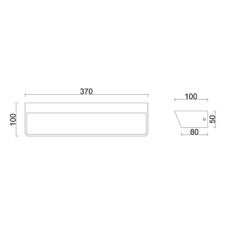 Mantra Altea Aplique LED 30W 4000K blanco 8096