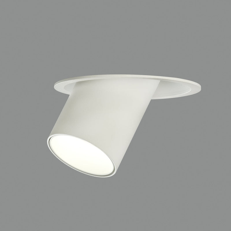 ACB Gina Empotrable 3874 Blanco texturado, LED GU10 8W, CL.II, Orientable E3874080B