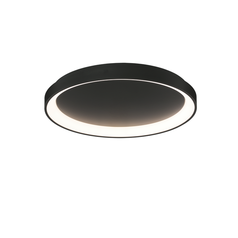 ACB Grace Plafón 3848/48 Negro Texturado, LED 40W 4000K 3450lm, CRI90 CL.I, LED integrado P384811N