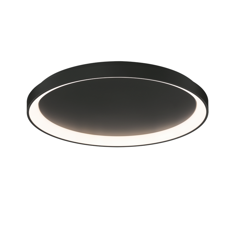 ACB Grace Plafón 3848/58 Negro Texturado, LED 50W 4000K 4250lm, CRI90 CL.I, LED integrado P384821N