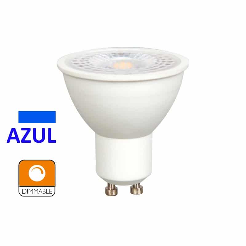 RSR 1137D Bombilla LED 5W Dicroica GU10 38º Azul Regulable