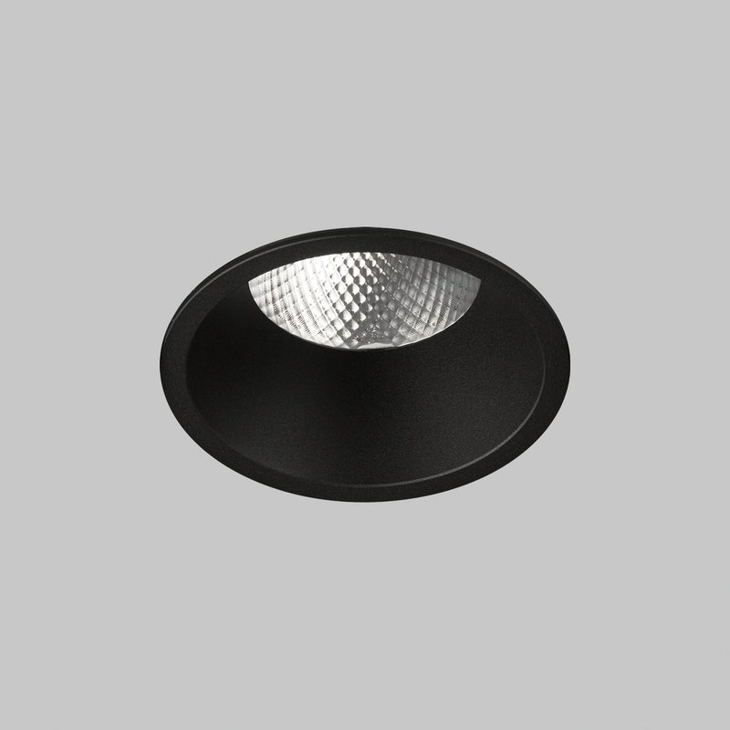 ACB Kidal Empotrable 3771/13 Negro Texturado, LED COB 20W 4000K 1988lm, CRI90 CL.II IP44/IP20, LED integrado E3771310N