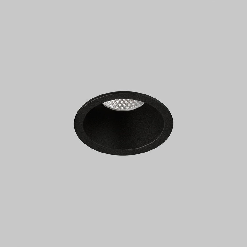 ACB Kidal Empotrable 3771/8 Negro Texturado, LED COB 7W 2700K 610lm, CRI90 CL.II IP44/IP20, LED integrado E377109N