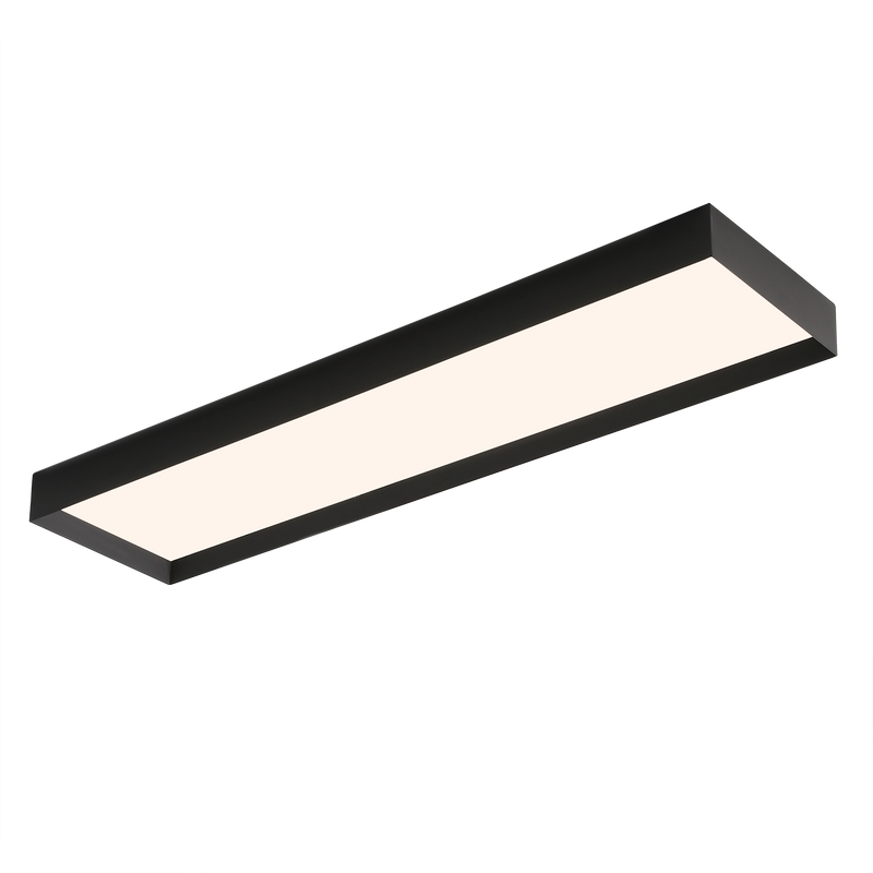 ACB Munich Plafón 3759/120 Negro Texturado, LED 55W 4000K 4197lm, CRI90 CL.I, LED integrado P3759121N