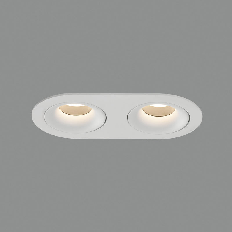 ACB Musca Empotrable 3947/21 Blanco texturado, LED GU10 2x8W, CL.II E3947180B